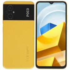 Smartphone Xiaomi Poco M5 NFC RU, 6.58 ’’, IPS, 4 GB, 128 GB, 50 megapixels, 5 megapixels, 5000 mam, yellow