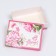Gift box "March 8, peonies", pink, 16.5 x 12.5 x 5.2 cm