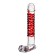 Unrealistic phallimitator Sexus Glass, Glass, Transparent, 16 cm