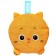 Toy heating pad with cherry bones "Heat of the crumb cat", crumbs