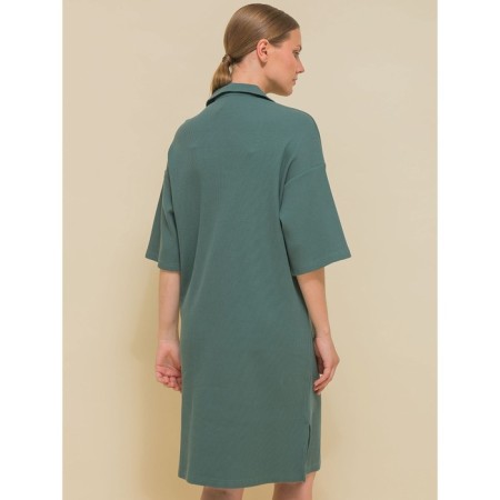Women's dress, size 42, green color-3