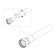 The antenna connector to the cable, the SAT cable plug (with a rubber seal), (2pcs) Rexant 108072