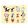 Farm animal liner, 12 inserts
