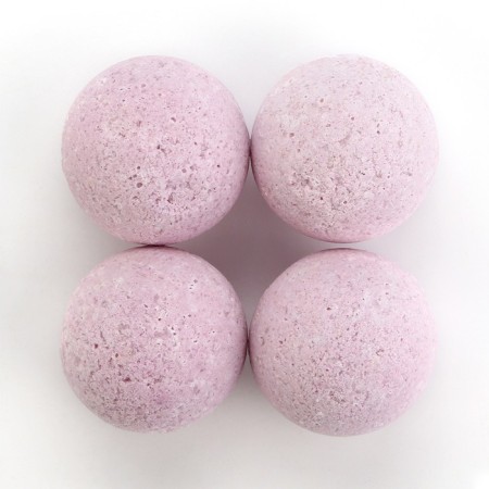 Gift set of cosmetics, bath bombs 4 x 40 g, lavender aroma, beauty pantry-2