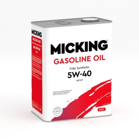 Motor oil Micking Gasoline Oil MG1, 5W-40 SP, synthetic, 4 liters