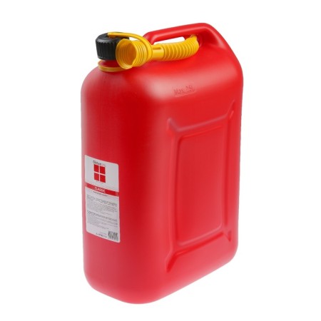 Canister of the fuel and lubricants Oktan Classik, 25 l, plastic, red-3