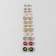 Pusets 12 pairs Onear, summer day, color in gold