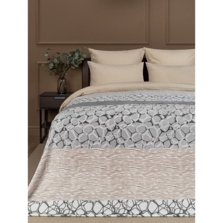Texrepublic blanket, size 180x200 cm, gray color-3