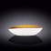 Oval dish Wilmax England Scratch, size 30x19.5x7 cm, yellow color