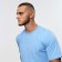 T -shirt male, blue color/print mix, size S