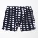 Panties men's boxers, white/dark blue square, size 54