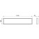 LED LED era SPO-1, 180x1195x25 mm, IP40, 40W, 3600LM, 6500K, white
