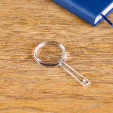 Lupa with a transparent case 3x, d = 4cm