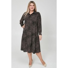 Female dress, size 60, black color