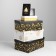 A set of boxes 10 in 1 “gold”, 12 x 7 x 4–32.5 x 20 x 12.5 cm, New Year