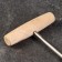 Winging hook for meat, 30cm, with a wooden handle