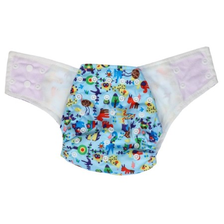 Reusable diaper "animals"-3