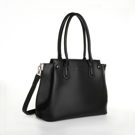Bag Women's Tout, on a zipper, black color-2