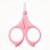 Baby scissors are safe, manicure, with a cover, from 0 months, pink color