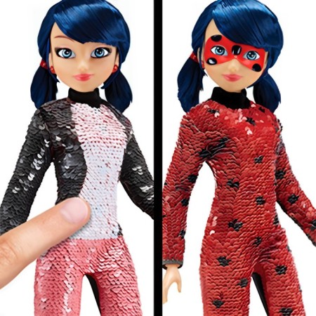 Miraculous doll “Lady Bag: Instant Transformation”, with accessories, 27 cm-1