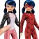 Miraculous doll “Lady Bag: Instant Transformation”, with accessories, 27 cm