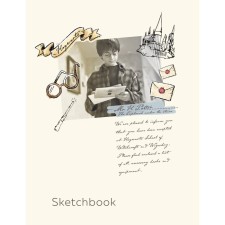 Harry Potter sketchbook, A5, 80 sheets