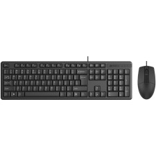 Клавиатура + мышь A4Tech KR-3330 клав:черный мышь:черный USB