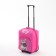 Small suitcase 16 "on lightning, pink color