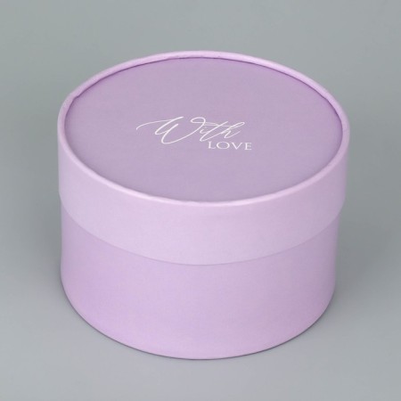 Gift box, packaging, "With Love" 12 x 8 cm