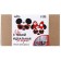 Set of paired mugs, 350 ml "perfect pair", Mickey and friends