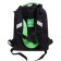 School backpack 38 x 30 x 16 cm, ergonomic back, stavia "avocado"