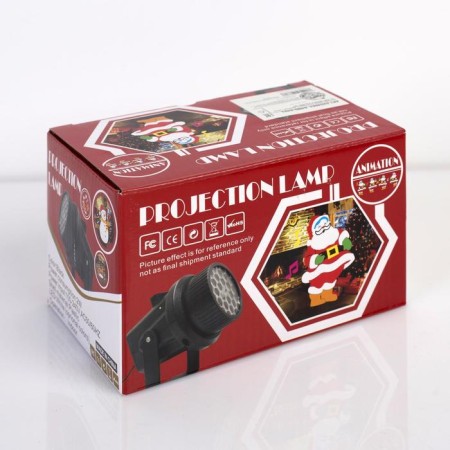 Light device "New Year's pictures", 4 cartridges, glow of multi, 220 V-8