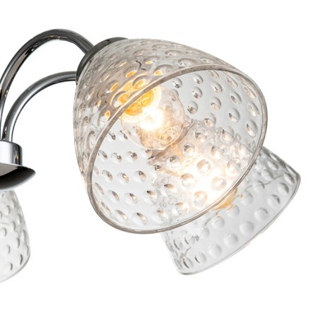 Suspended lamp 5x40W E27, size 56x56x56 cm-2