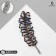 Brooch "Pen", colored in black silver