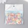 Beads for creativity Plastic "Crystal ring with faces" Pearls 20g 0.4x0.6x0.6 cm 78771