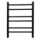 Electric towel Grois Nex GR-111, 400x600 mm, 6 crossbars, lower, black