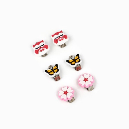 Children's clips "The most beautiful", 1.5 x1.5 cm, mix-1
