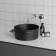 Grossman GR-3025BM sink, round, D = 405 mm, black matte