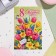 Postcard "March 8" Bouquet, 12.5x19.5 cm