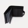 Male purse on the button for auto documents and passports, black color