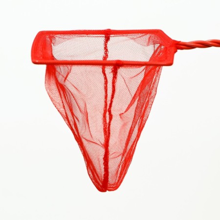 Aquarium net 12.5 cm, red-3