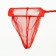 Aquarium net 12.5 cm, red