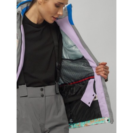 Ski suit, size 42, turquoise color-8
