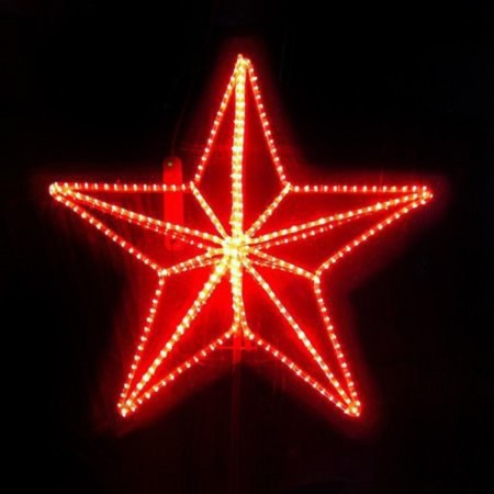 LED figure "Star", 75 × 55 × 35 cm, 30 W, 220 V
