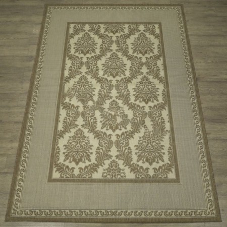 Rectangular carpet "Flurlux sisal", size 50x80 cm