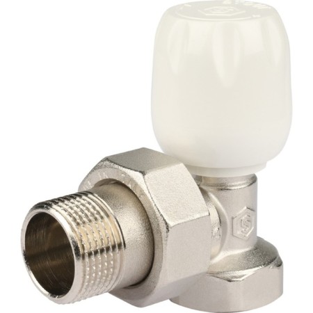 Manual Stout SVRS-1152-000020, 3/4 valve, heat-regulating, corner, unbearable spindle