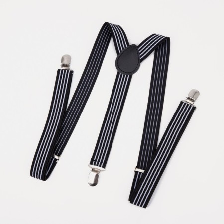 Adults adults, width 2.5 cm, black/beige color-2