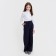 Pants for Minaku girl, blue, height 122 cm