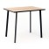 Dining Modern Mini Laksi, 892x585x750, Black /Irish oak