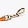 Roulette "Pigzon" reflective, 8 m, up to 50 kg, cable, rubberized handle, orange